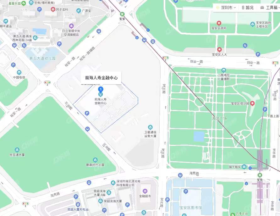 前海人壽金融中心，前海人壽大廈-均價180元/平