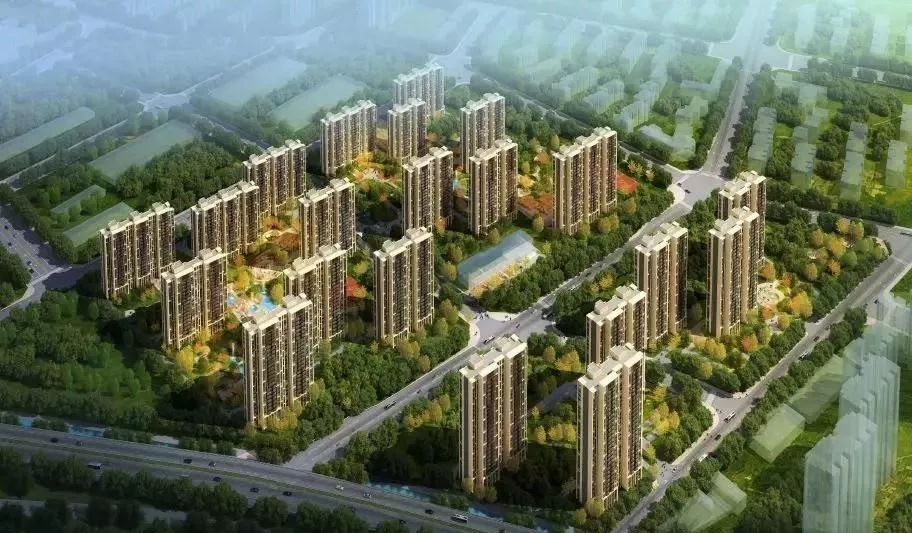 回遷安置房位于地鐵張郭莊站南側