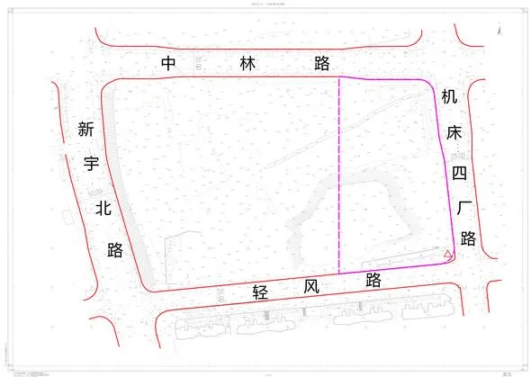 該項目位于閻良區迎賓大道北段新躍村鳳中