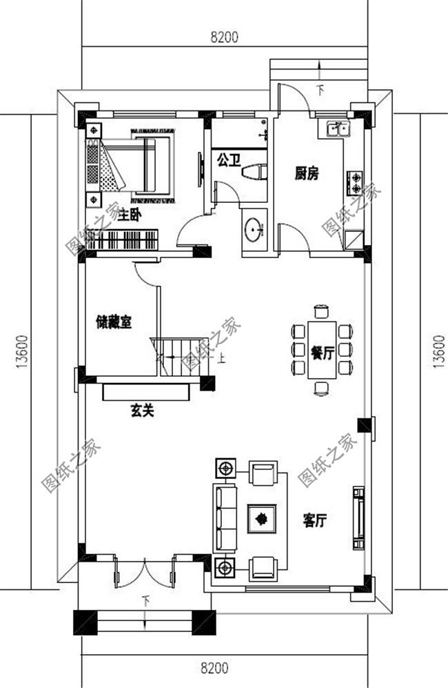 農村小戶型自建房設計圖
